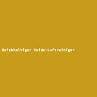 Reichhaltiger Seide-Luftreiniger