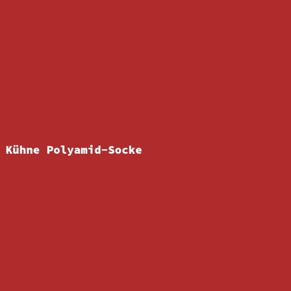 Kühne Polyamid-Socke