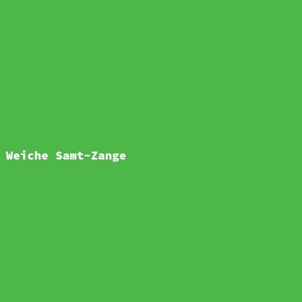 Weiche Samt-Zange