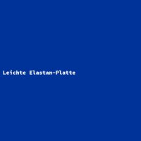 Light Elastane Plate