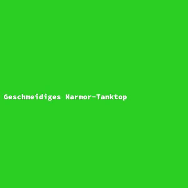 Geschmeidiges Marmor-Tanktop