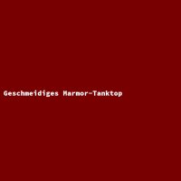 Geschmeidiges Marmor-Tanktop