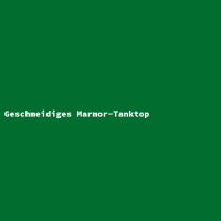 Geschmeidiges Marmor-Tanktop
