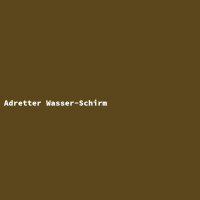 Adretter Wasser-Schirm