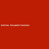 Schicke Polyamid-Tastatur