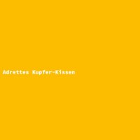 Adrettes Kupfer-Kissen
