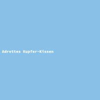 Adrettes Kupfer-Kissen