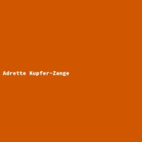 Adrette Kupfer-Zange
