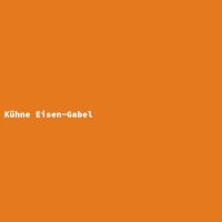 Kühne Eisen-Gabel