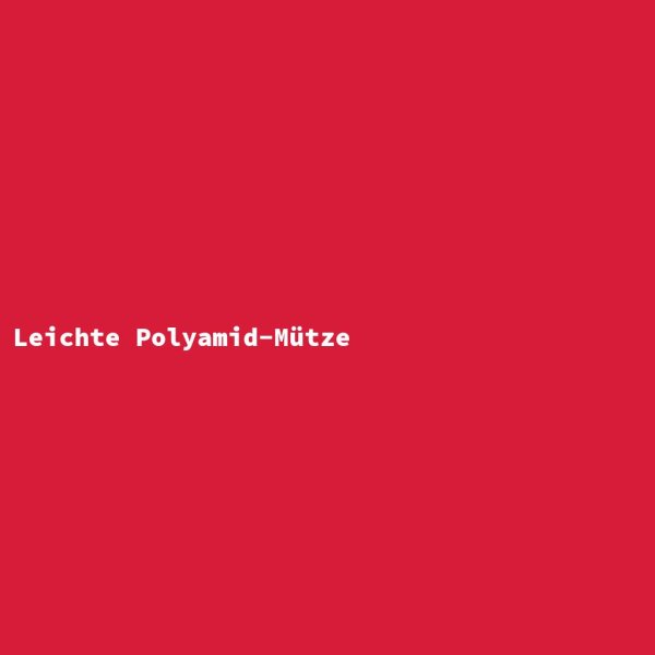 Leichte Polyamid-Mütze