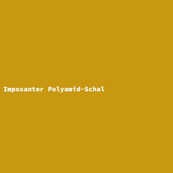 Impressive Polyamide Scarf